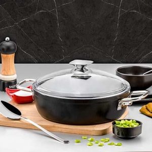 Evimsaray Arte Dıamond Basık Tencere 26 cm