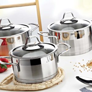Evimsaray Luna 6 Parça Mini Set Sade