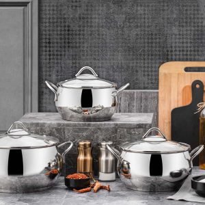 Evimsaray Şevval 6 Parça Mini Set Sade